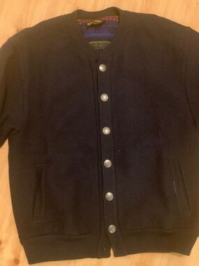 Geiger of Austria 100% Boiled wool button front sweater European Men’s size 50